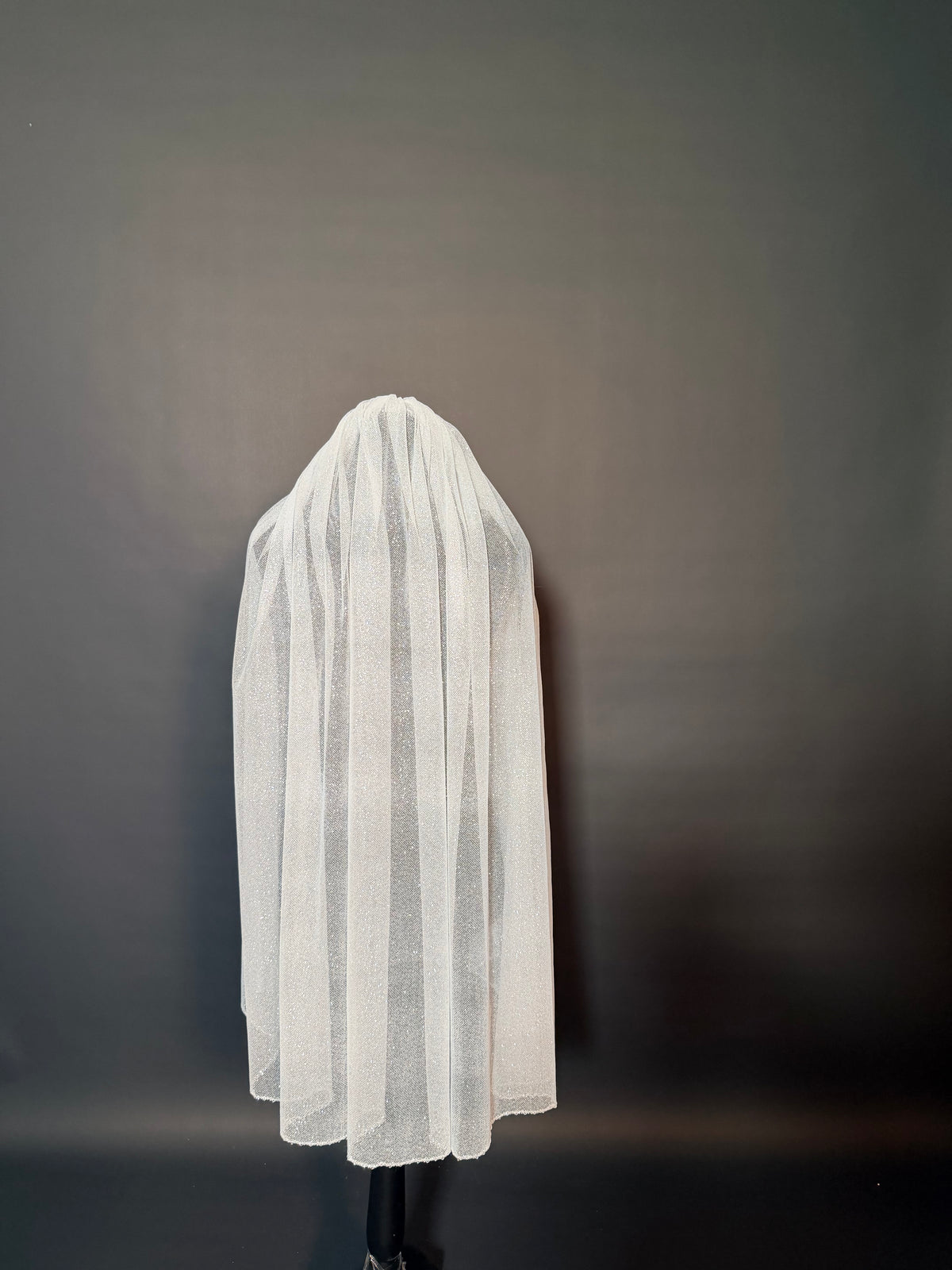 Crystal Edge Fingertip Veil — photograph 2 of 5