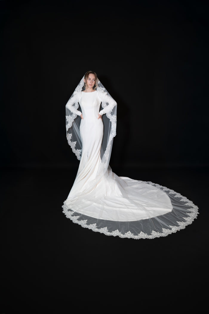Lace Cathedral Veil