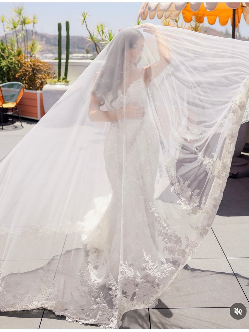 Ronia L in her Khrystyna Ivanusa gown